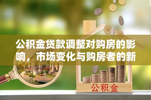 富裕公积金贷款调整对购房的影响，市场变化与购房者的新选择