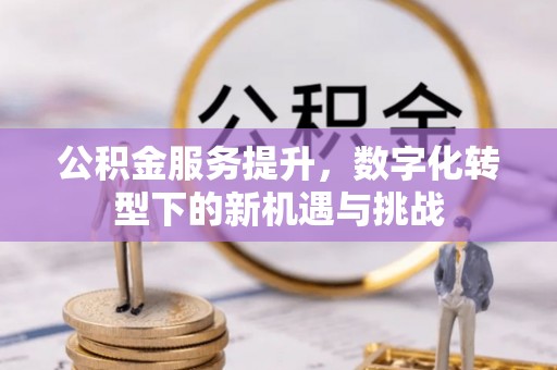富裕公积金服务提升，数字化转型下的新机遇与挑战
